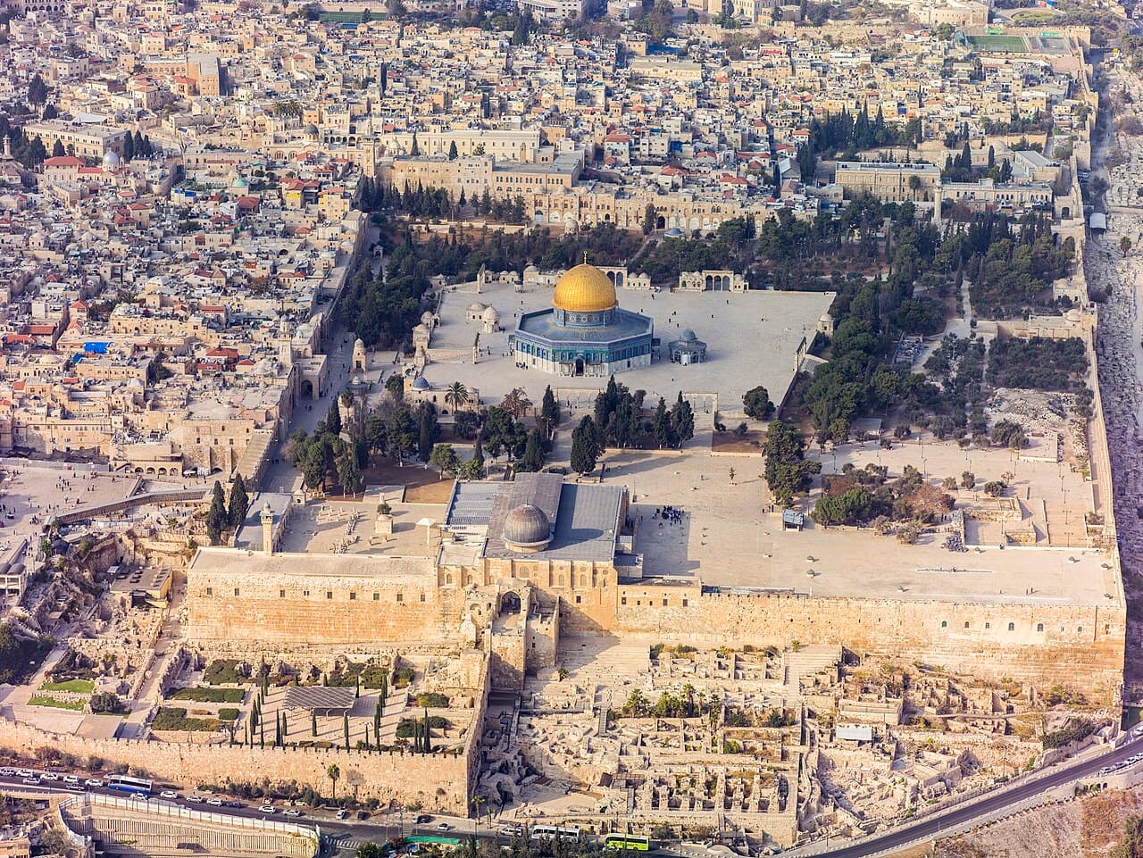 Photograph of Al-Haram al-Sharif / Temple Mount, Jerusalem