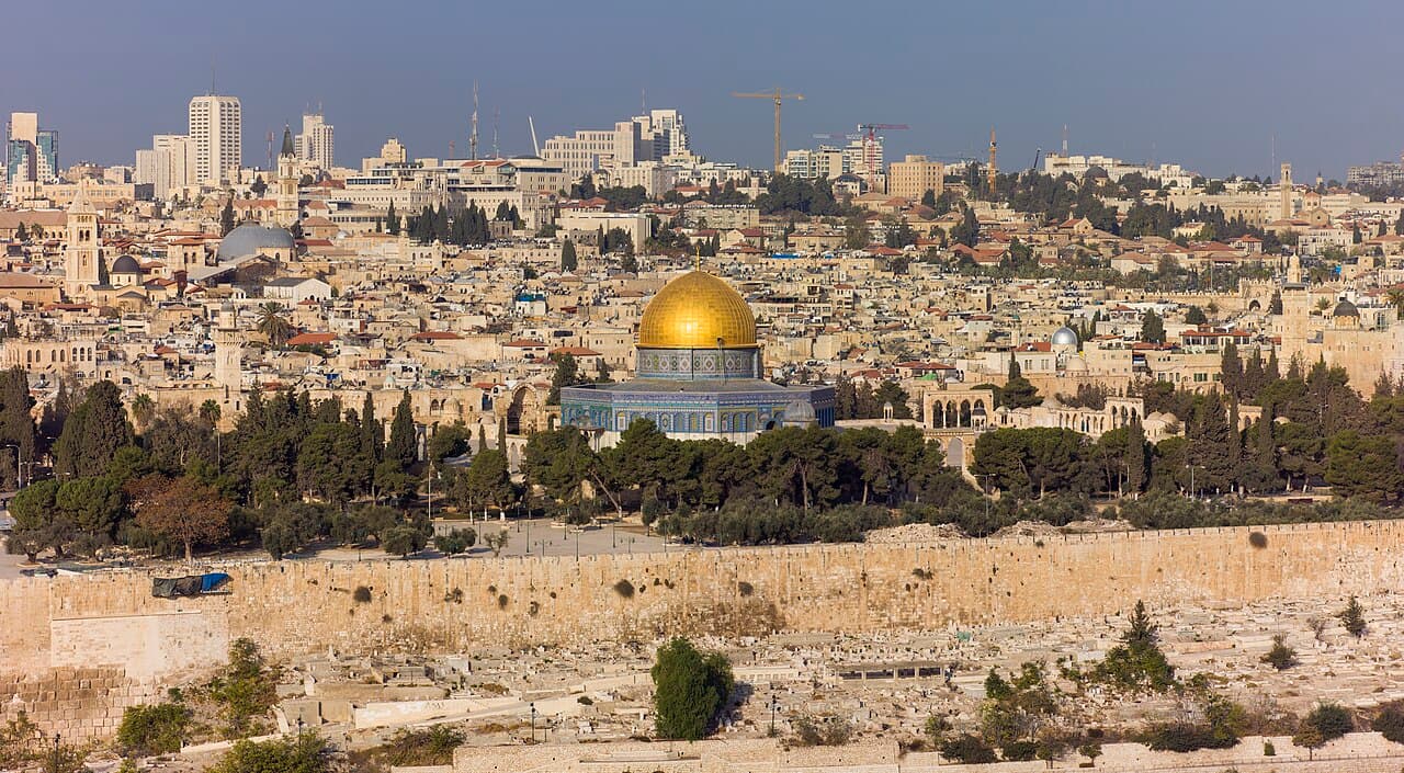 Photograph of Mount of Olives, Jerusalem